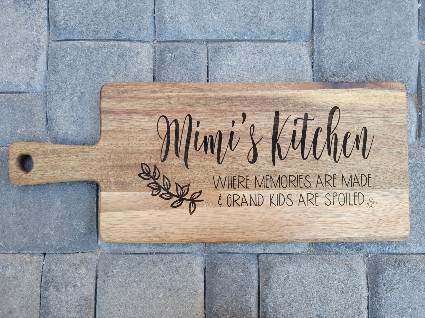Mimi's Kitchen Cutting Board