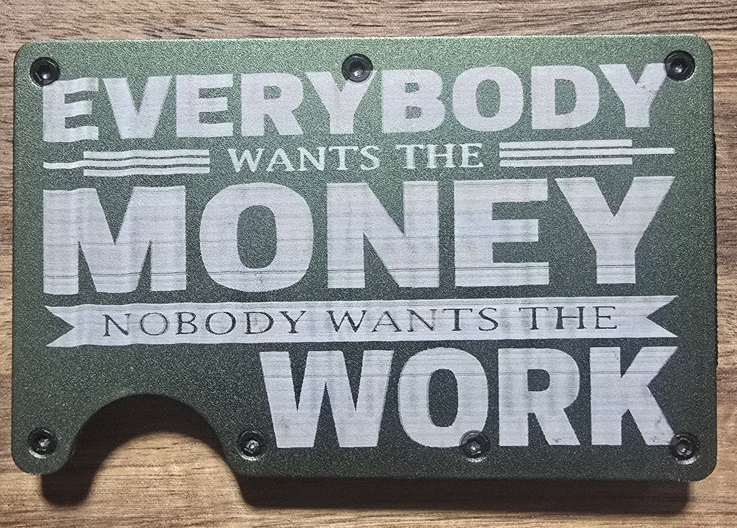 Everybody Wants The Money Wallet