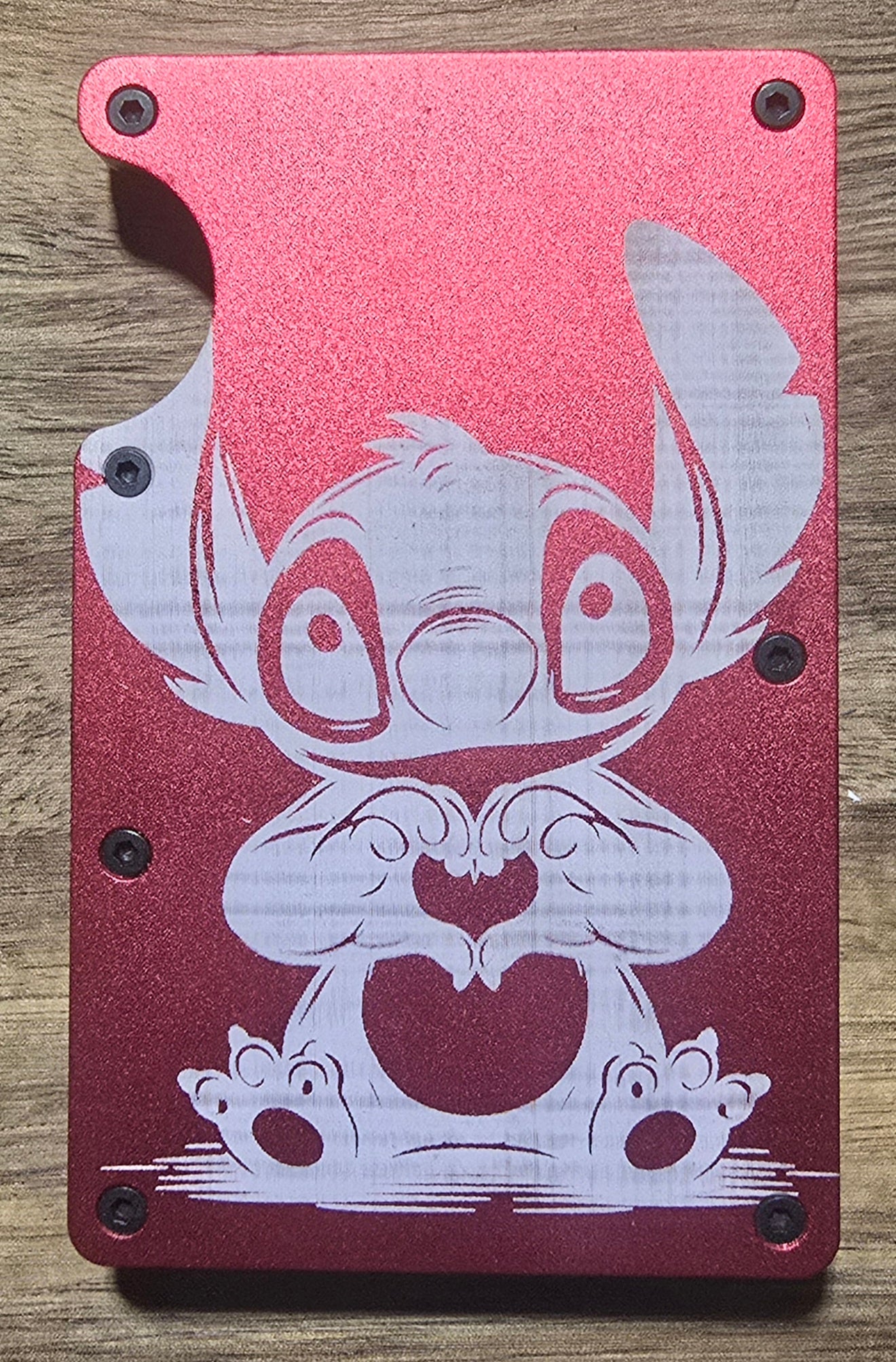 Stitch Heart Wallet