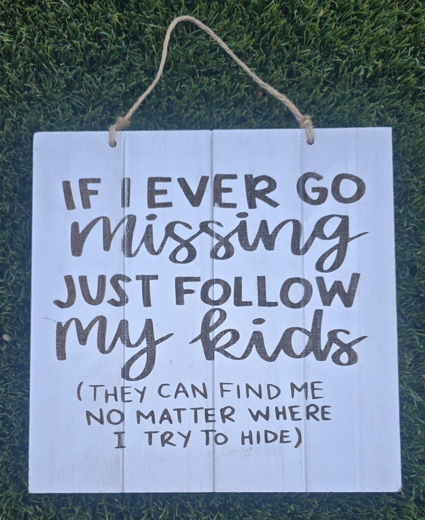 If I Ever Go Missing, Follow My Kids