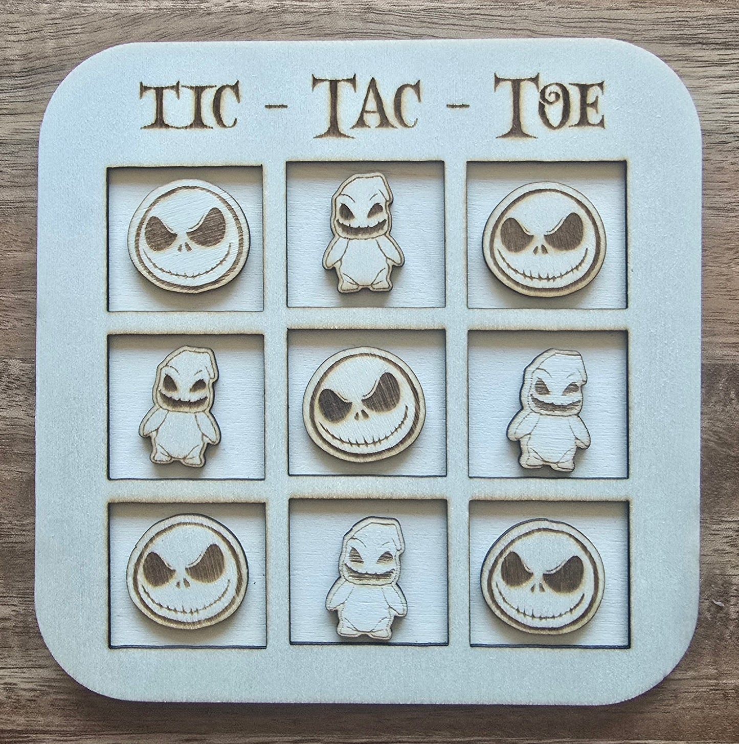 Nightmare Before Christmas Tic-Tac-Toe