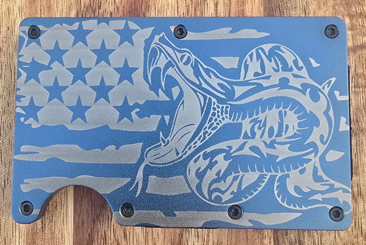 Rattlesnake Flag Wallet