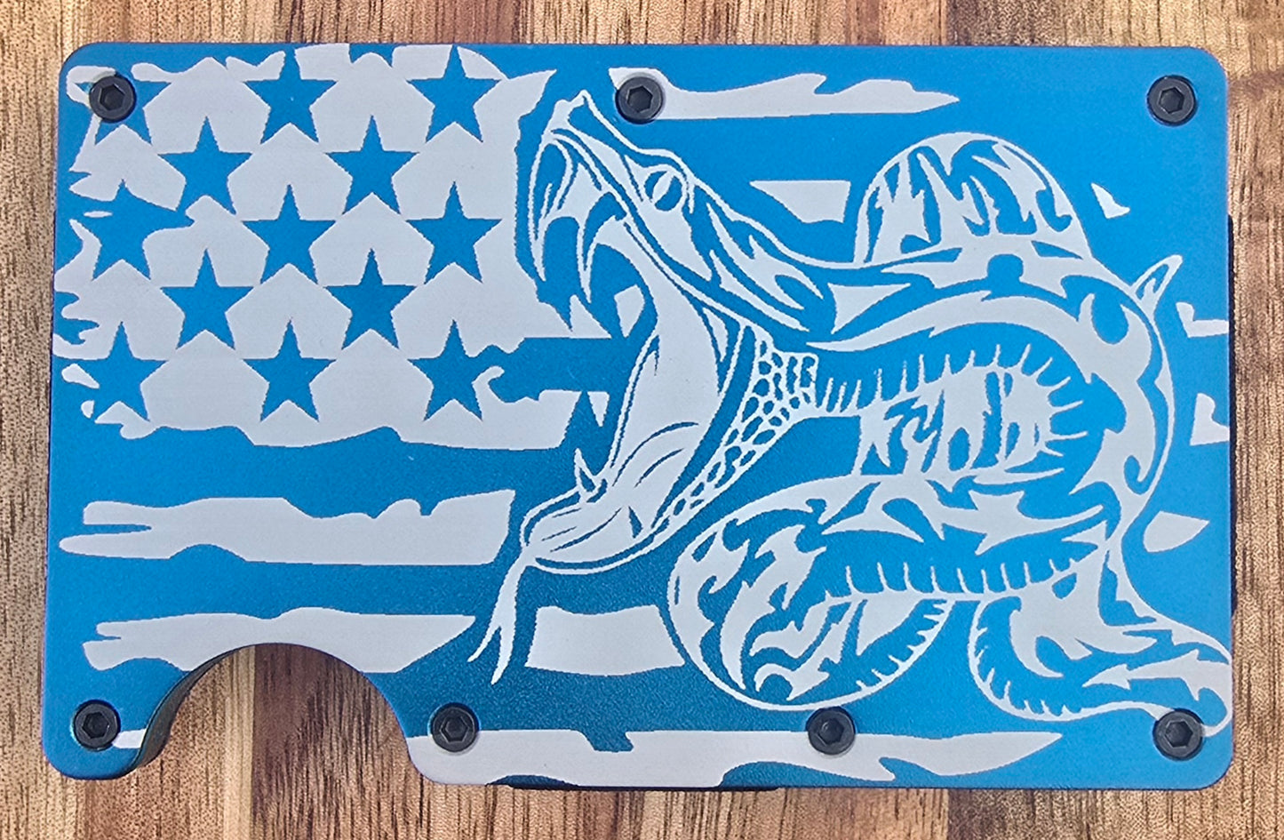 Rattlesnake Flag Wallet