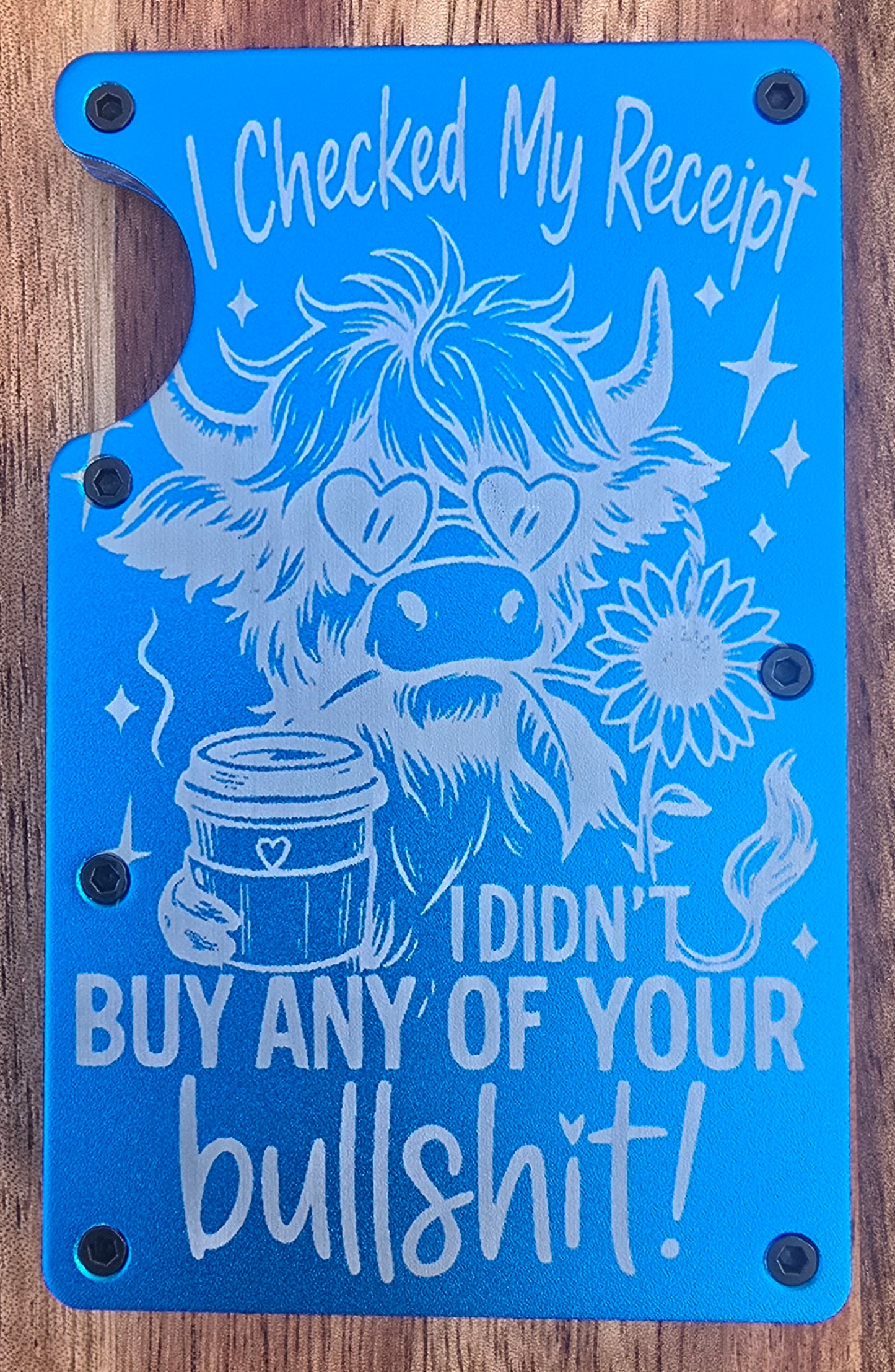 Heffer Receipt Wallet