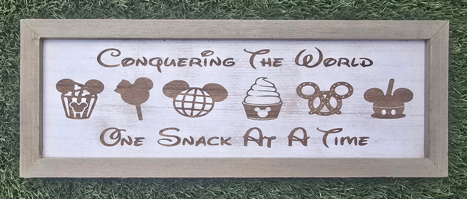 Framed Signs - 5.5" x 15"