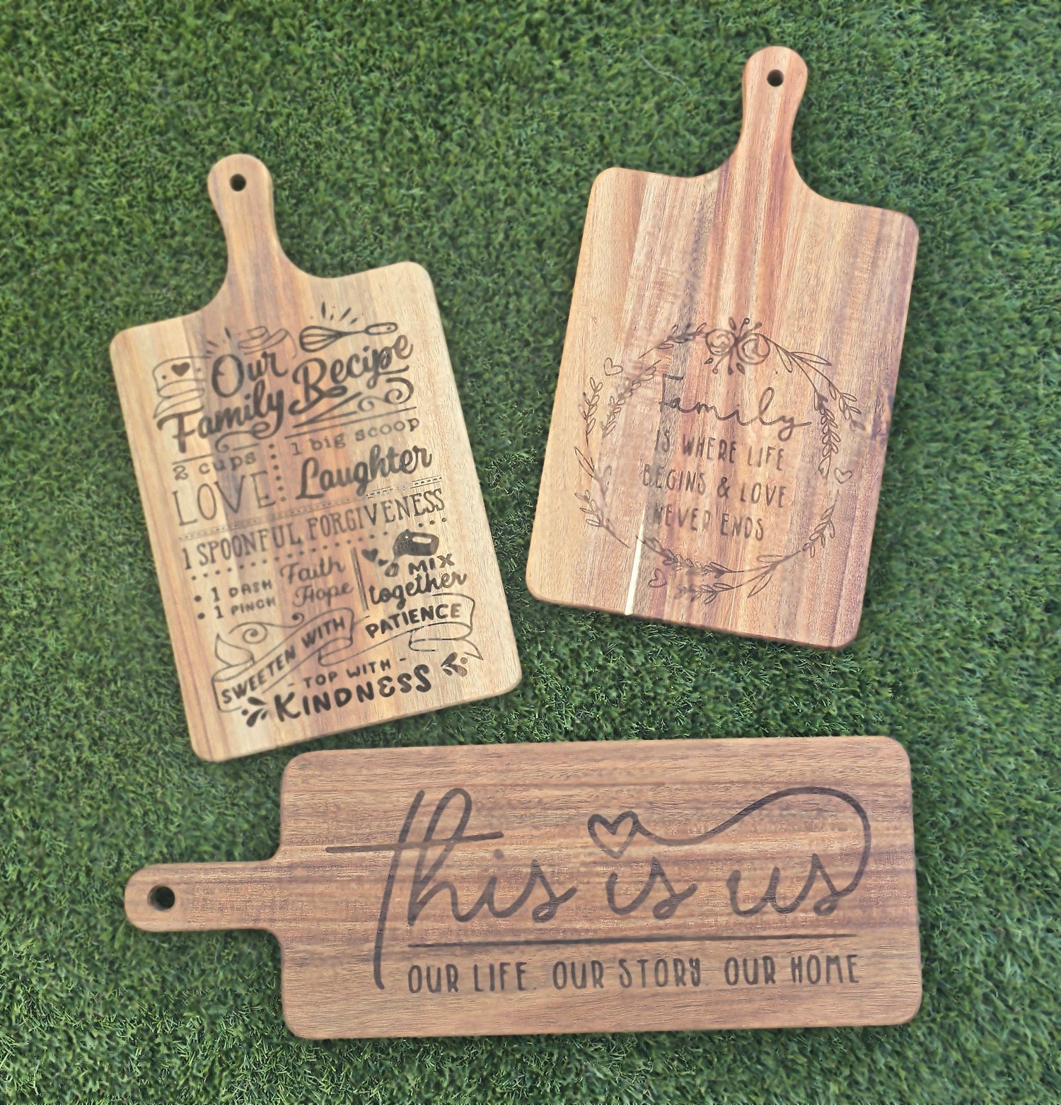 Handled Cutting Boards