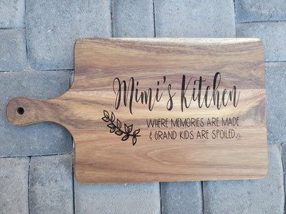 Mimi's Kitchen Cutting Board