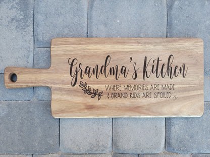 Grandma's Kitchen Cutting Board