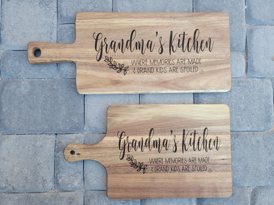 Grandma's Kitchen Cutting Board
