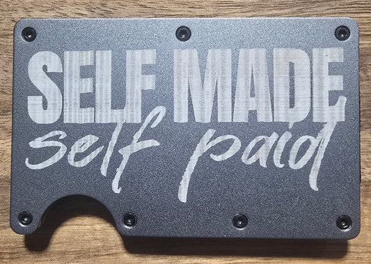 Self Made, Self Paid Wallet