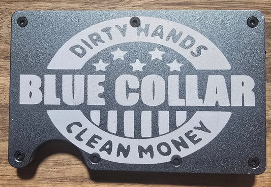 Blue Collar - Dirty Hands, Clean Money Wallet