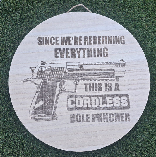 Cordless Hole Puncher - Pistol