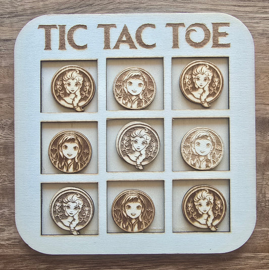 Elsa & Anna Tic-Tac-Toe