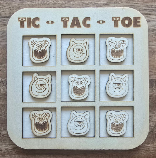 Monsters Inc. Tic-Tac-Toe