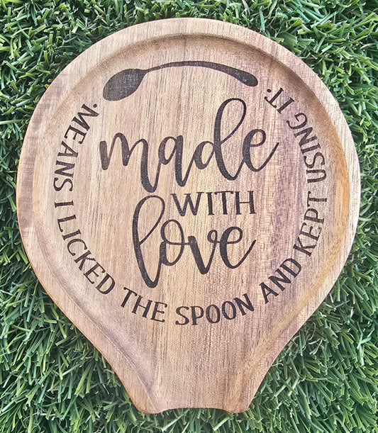 Wooden Spoon Rest