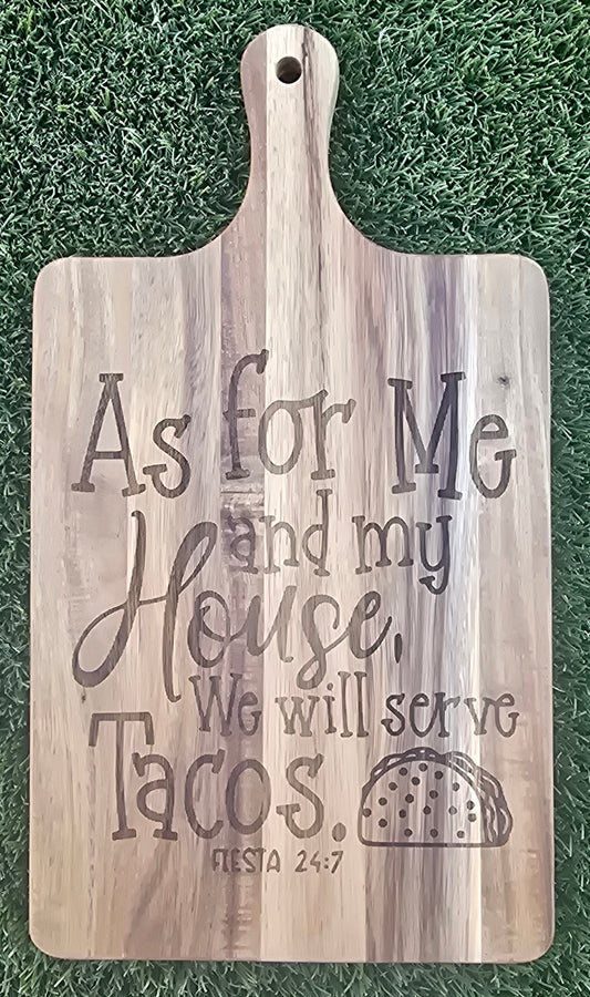Tacos - Fiesta 24:7 Cutting Board