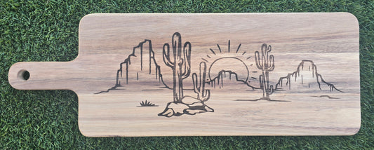 Desert Scene Cutting Board