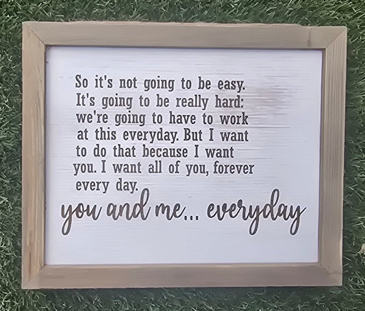 You and Me...Everyday