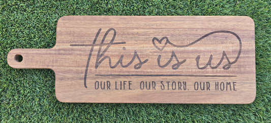 This Is Us Cutting Board