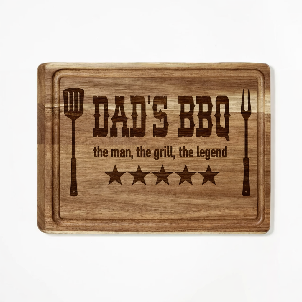 12in x 15in Reversible Cutting Board with Juice Groove (Dark Wood)