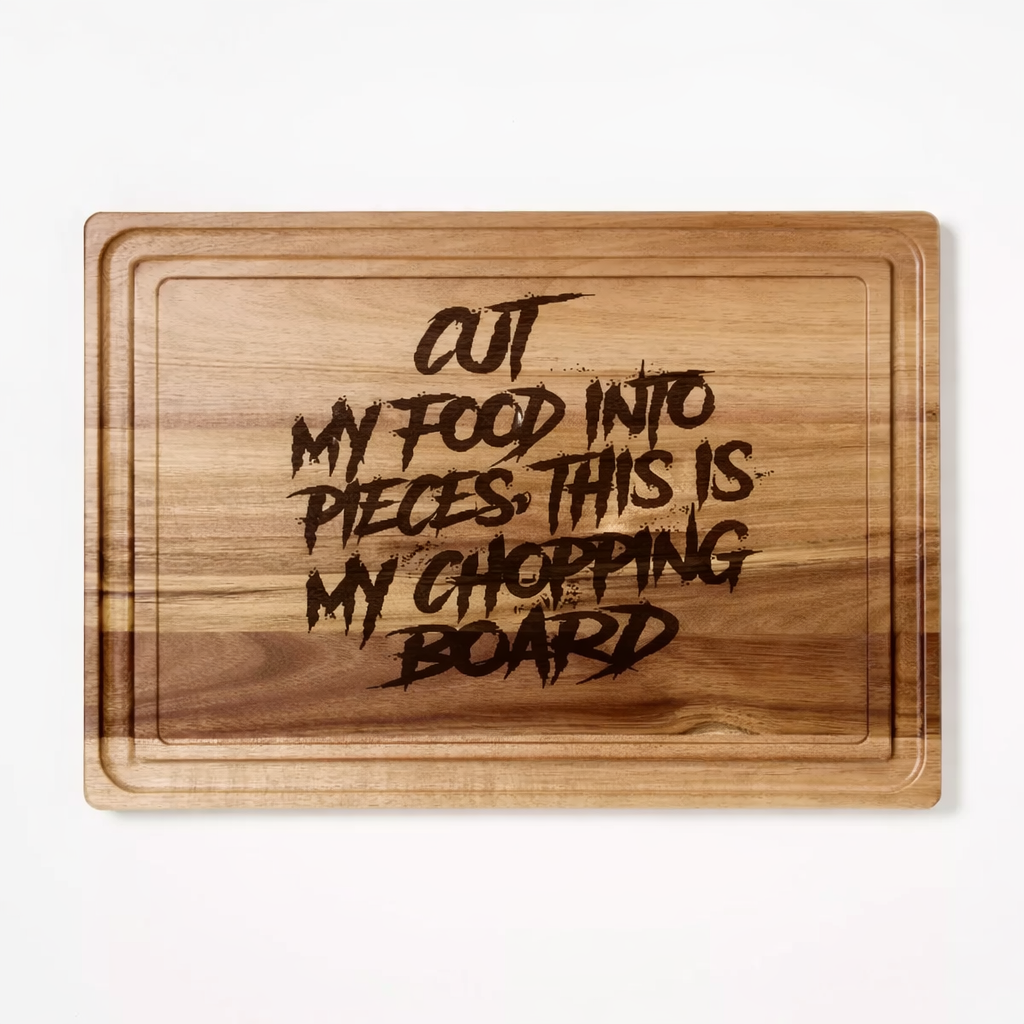 14in x 20in Carving Board with Juice Groove (Dark Wood)