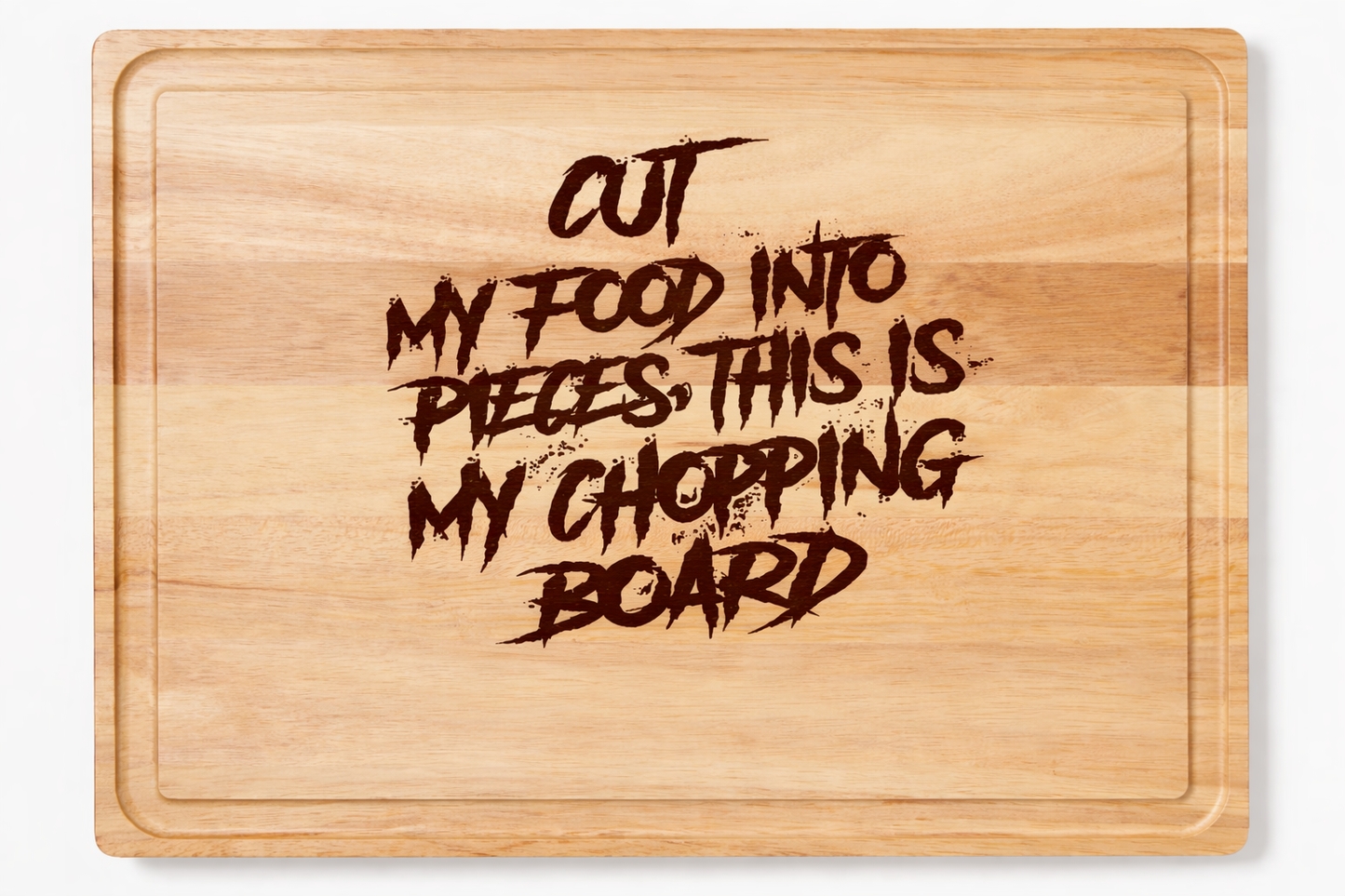 14in x 20in Carving Board with Juice Groove (Light Wood)